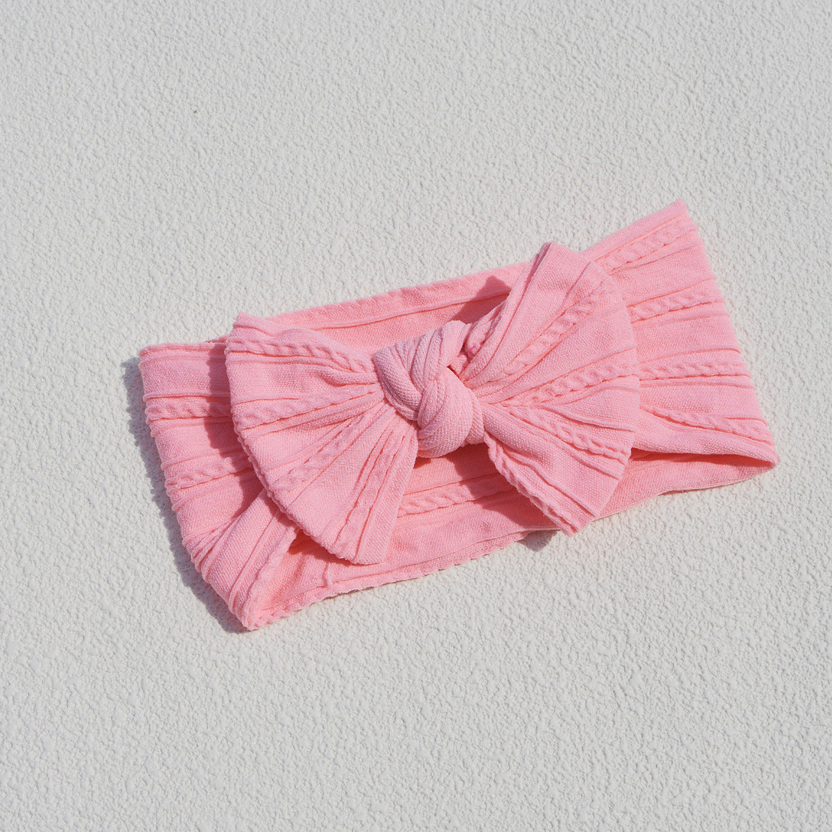 Baby Cute Solid Color Bow Hair Band