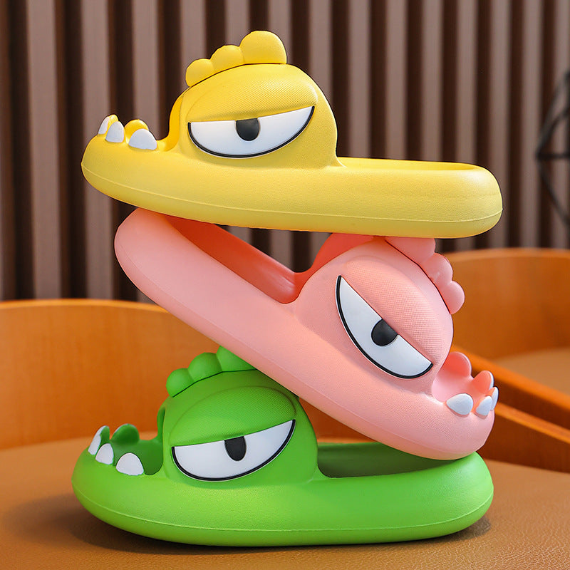 Kids Unisex Casual Cute Cartoon Thick-Soled House Slippers