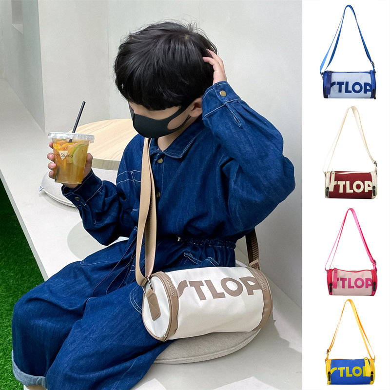 Kids Unisex Casual Cute Alphabet Crossbody Bag