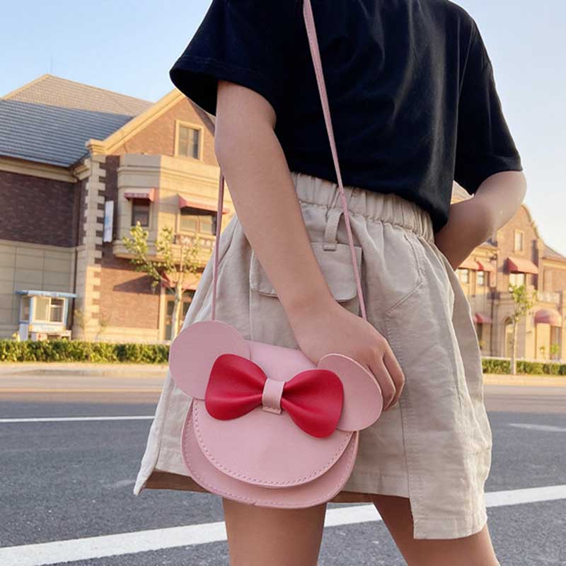 Kids Cute Bow Crossbody Bag