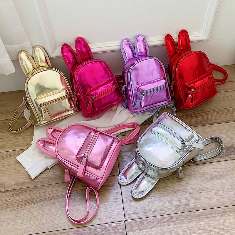 Kids Casual Cute Solid Color Backpacks Bag