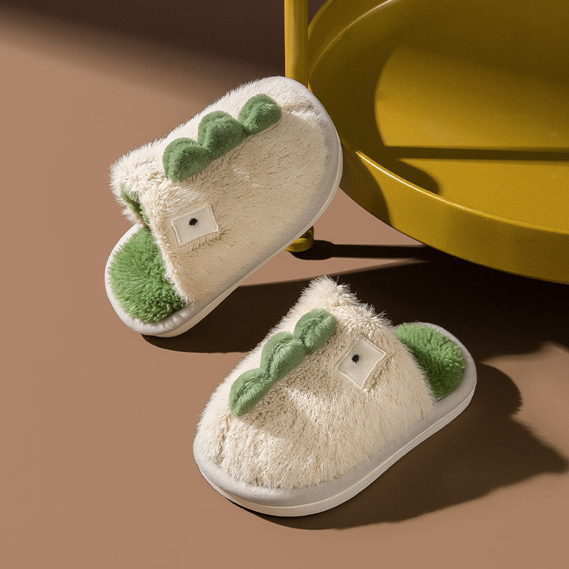 Kids Toddler Girls Boy Fashion Winter Non-Slip Warm Home Slippers