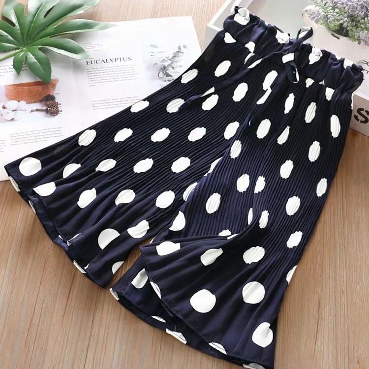 Kids Toddler Girls Fashion Pleated Cute Polka-Dot Shorts