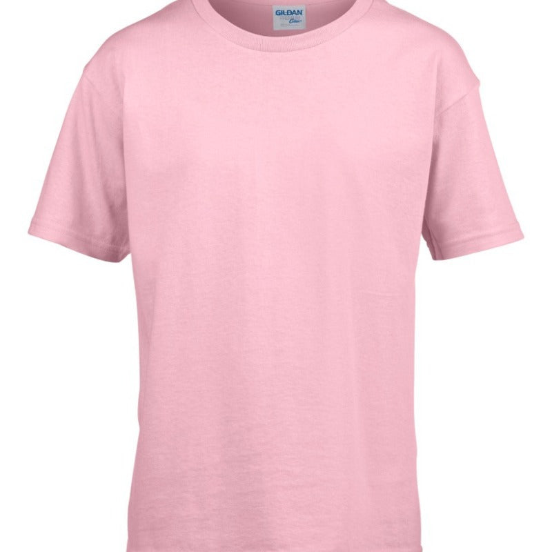 Children Casual Solid Color Short Sleeve T-Shirt Custom Logo