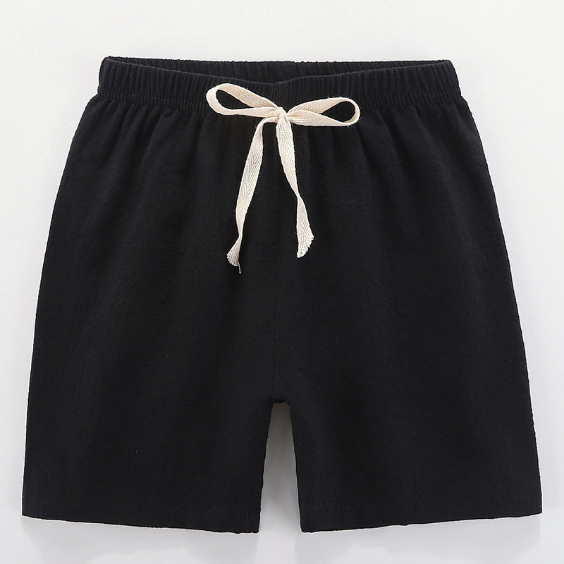 Kids Toddler Boy Fashion Thin Cotton Solid Shorts