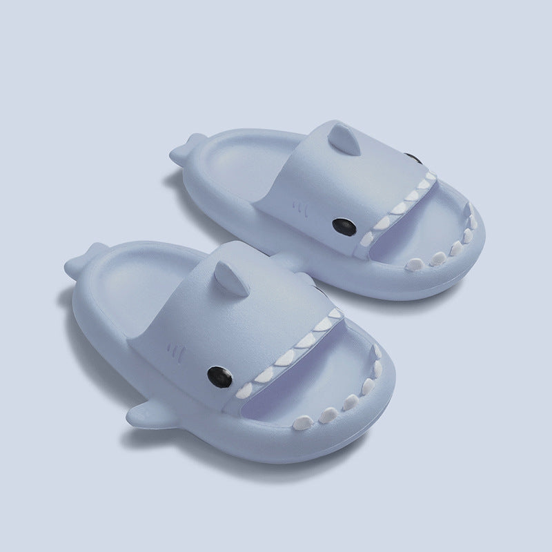 Kids Fashion Three-Dimensional Shark Non-Slip Soft Bottom Slippers