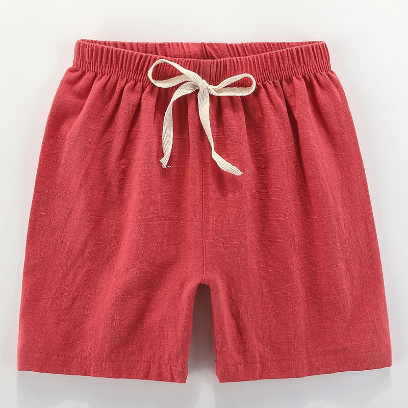 Kids Toddler Boy Fashion Thin Cotton Solid Shorts