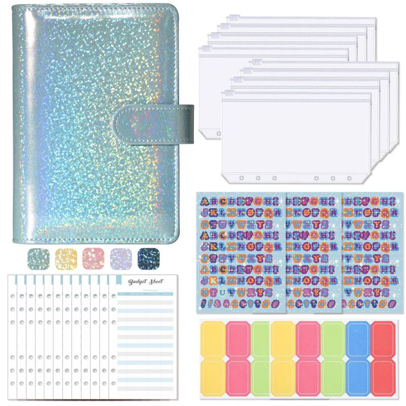 A6 Binder Budget Macaron Leather Notebook