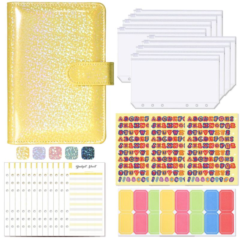 A6 Binder Budget Macaron Leather Notebook