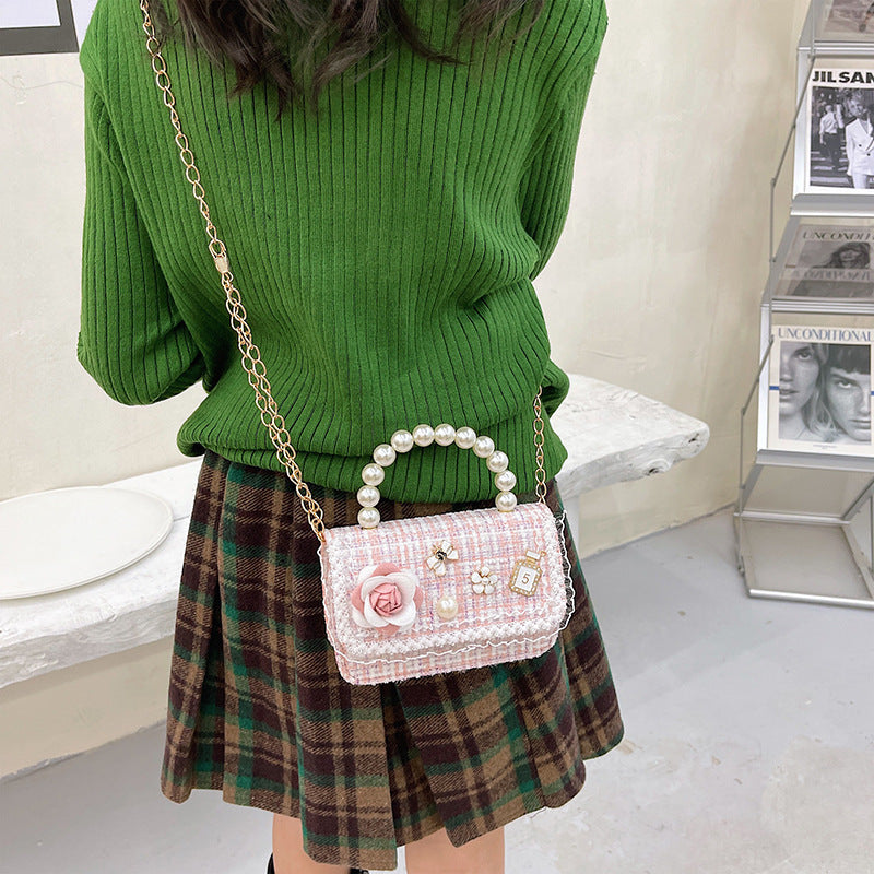 Kids Unisex Fashion Casual Cute Crossbody Handle Bag