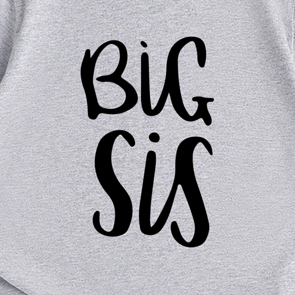 Kids Toddler Boys Girls Casual Cute Alphabet Print Short Sleeve T-Shirt
