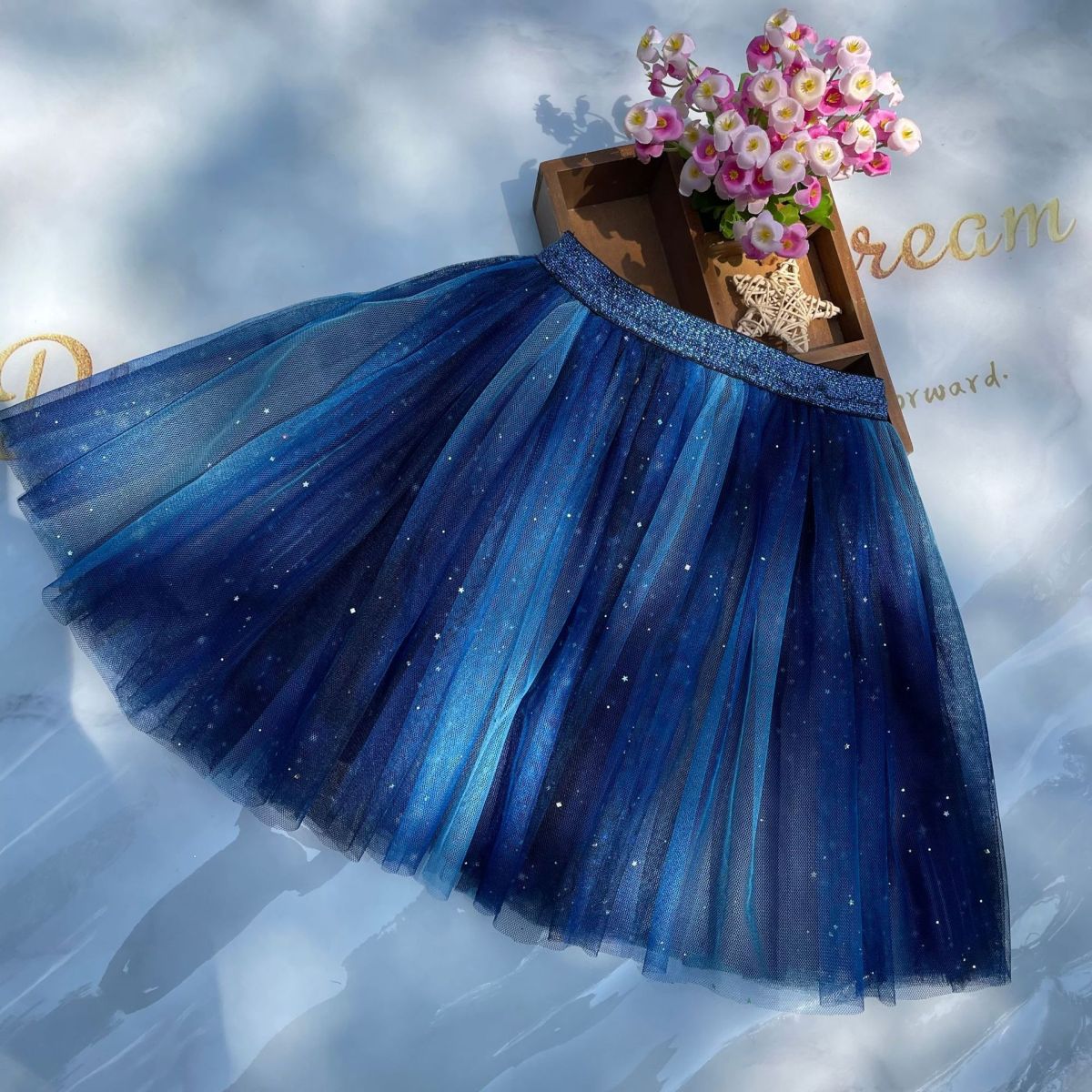Girl'S Fashionable Mesh Tutu Skirt
