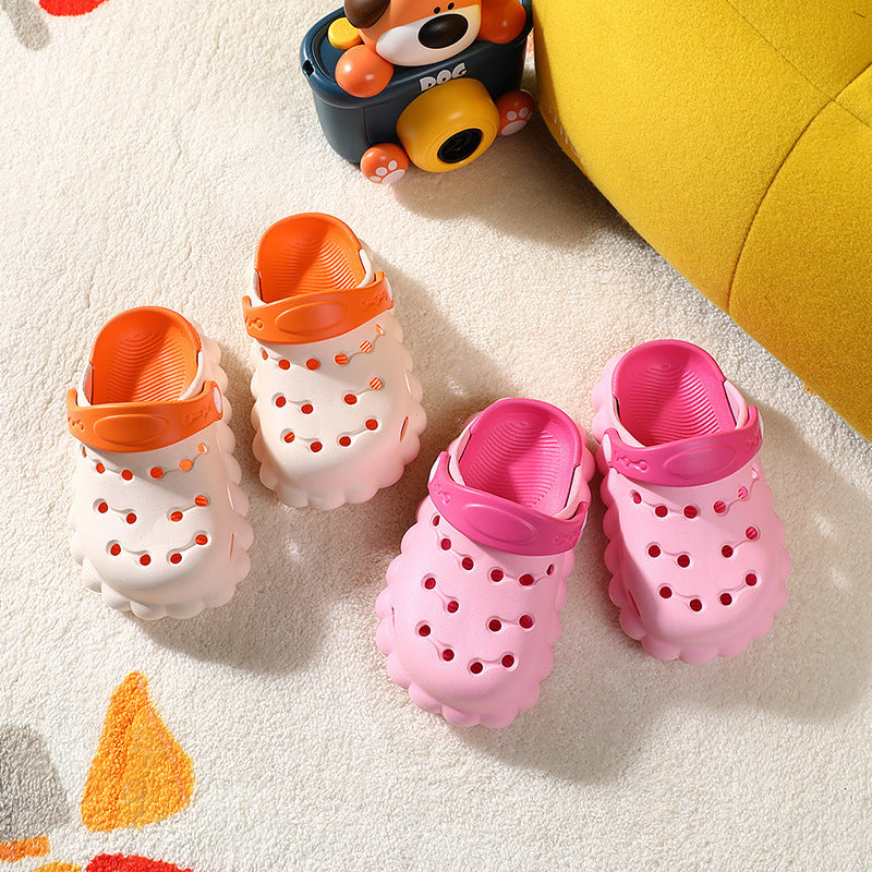 Children Kids Baby Fashion Girls Boys Hole Indoor Beach Slippers Shoes
