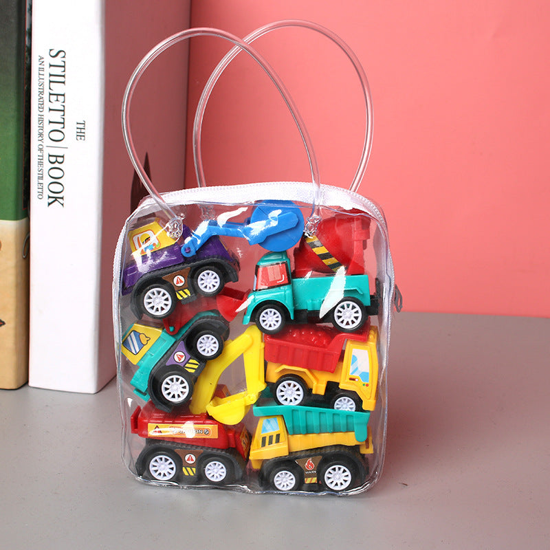 Kids Cartoon Mini Inertia Back Toy Car
