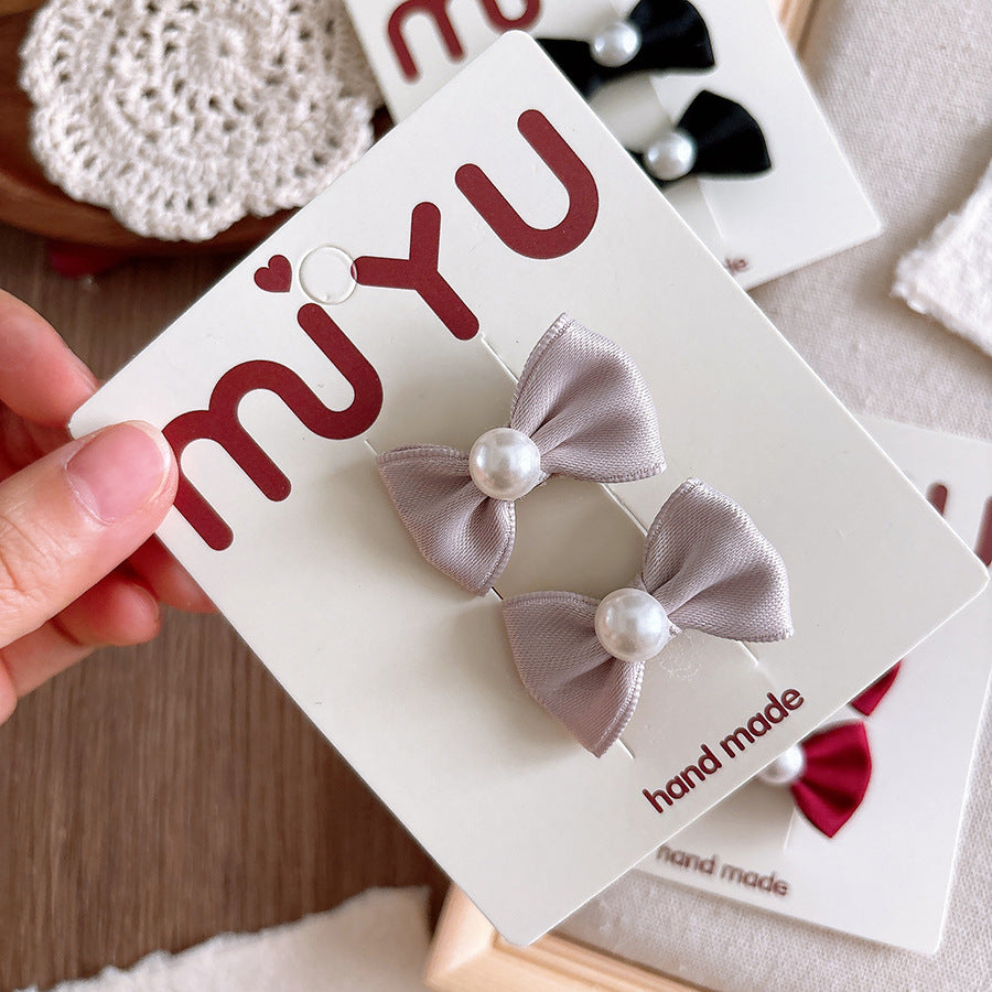 Kids Girls Sweet Cute Bow Hairpin