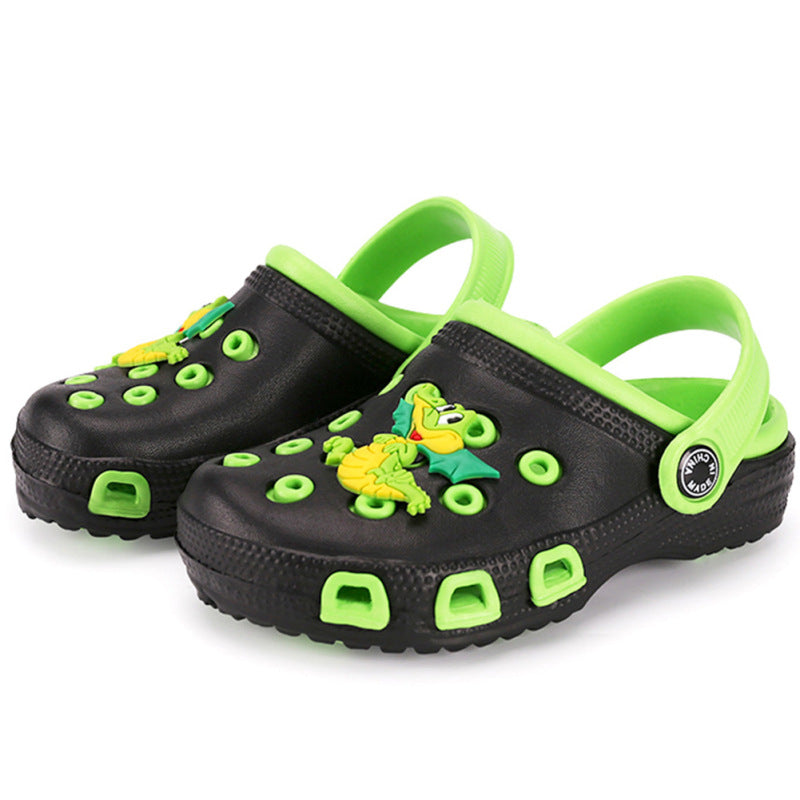 Kids Cartoon Hole Non-Slip Soft Bottom Slippers