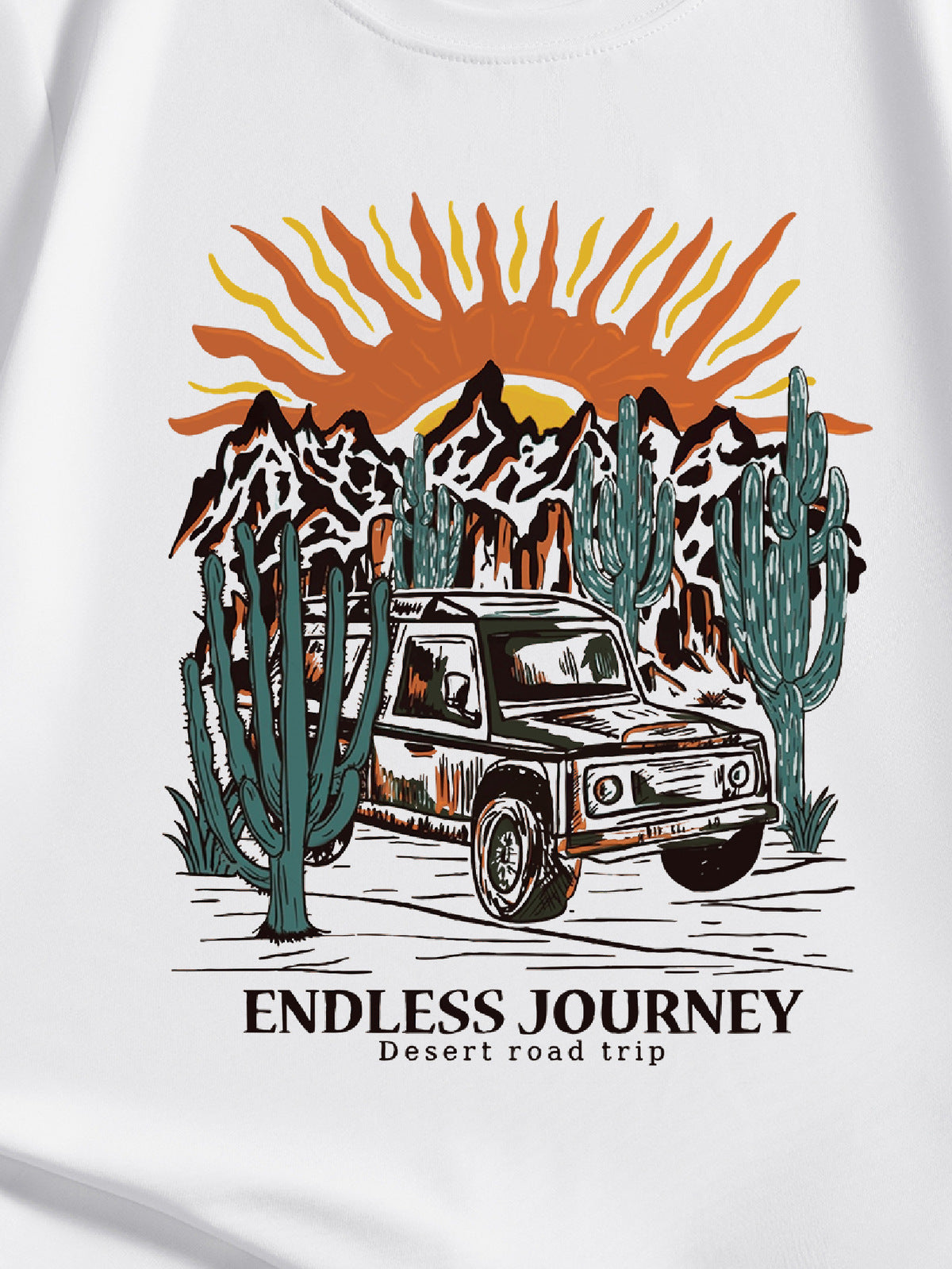 Kids Toddler Boys Girls Car Print Short Sleeve T-Shirt