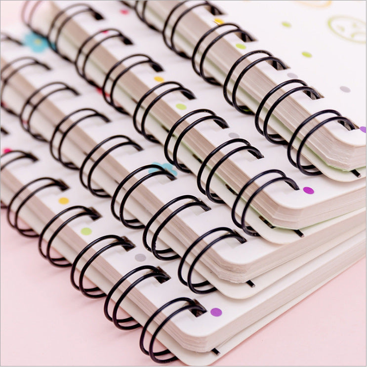 A7 Small Fresh Rollover Coil Notebook