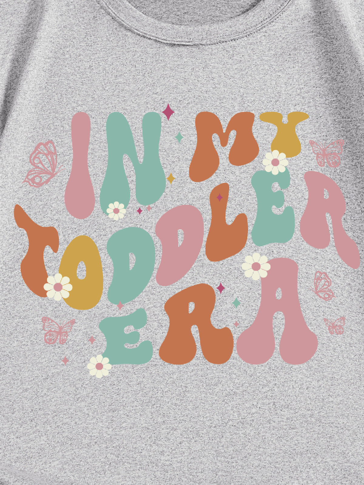 Kids Toddler Boys Girls Alphabet Print Short Sleeve T-Shirt