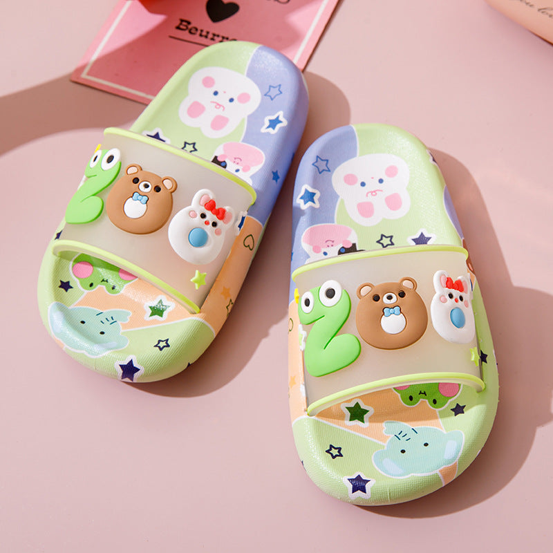 Summer Children Cartoon Slippers