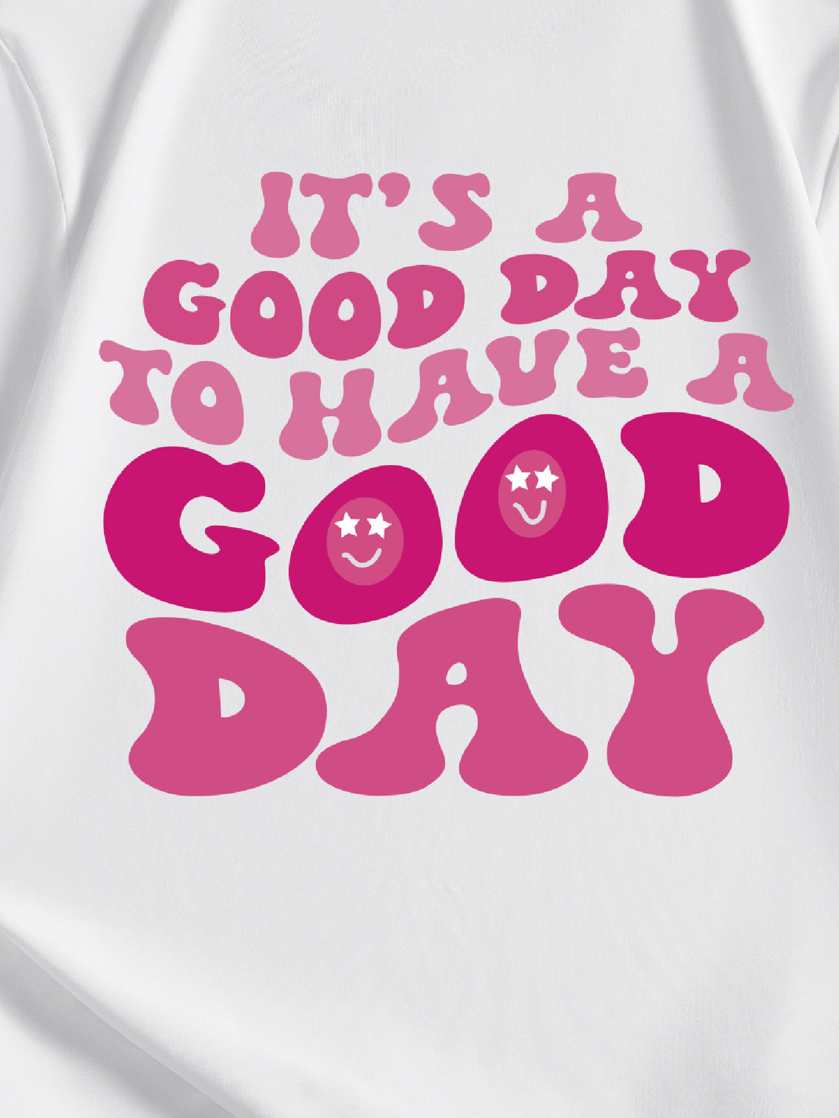 Kids Toddler Boys Girls Alphabet Print Short Sleeve T-Shirt
