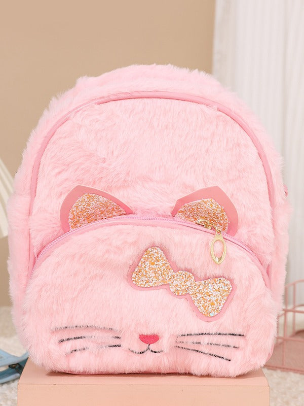Cute Children'S Plush Backpack