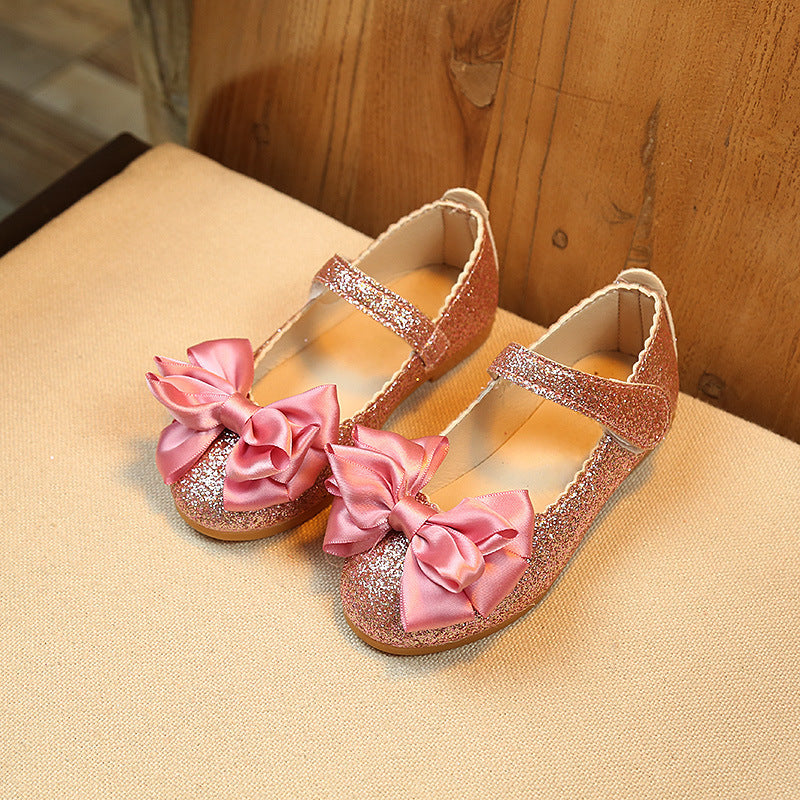 Girl'S Fashion Bow Princess Shoes
