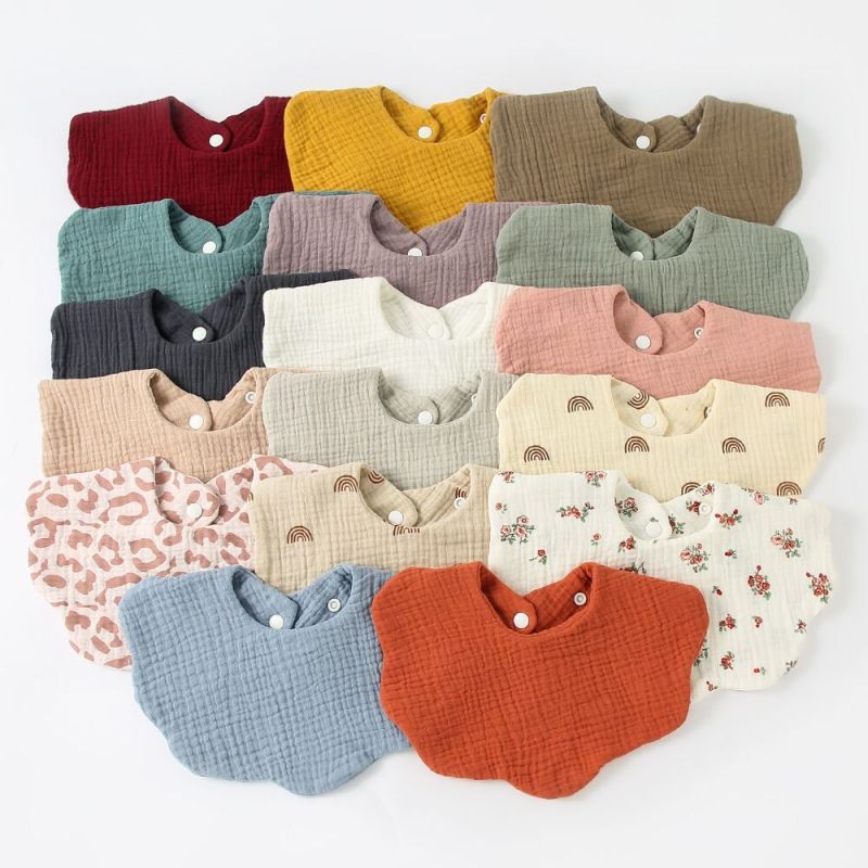 Toddlers Newborn Baby Printed Bib Burp Cloth