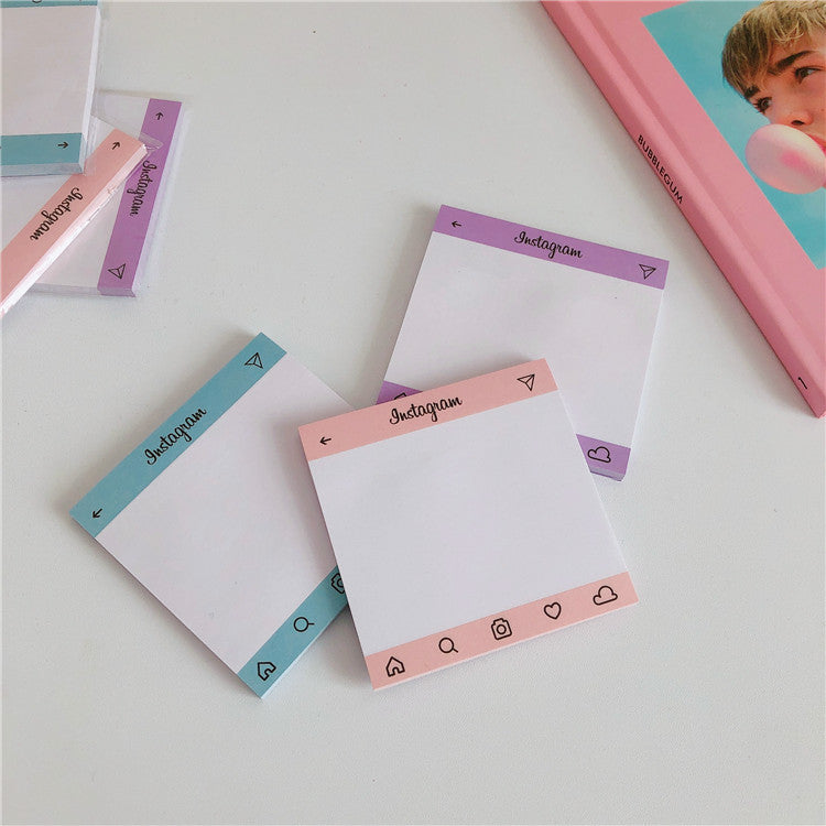 Trendy Candy Framed Sticky Notes