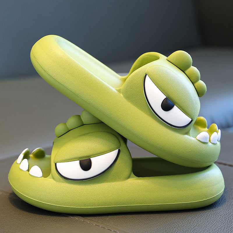 Kids Unisex Casual Cute Cartoon Thick-Soled House Slippers