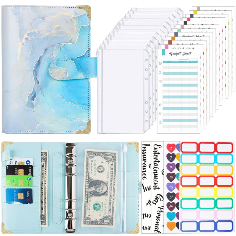 A6 Loose-Leaf Color Book Printing Leather PU Notebook