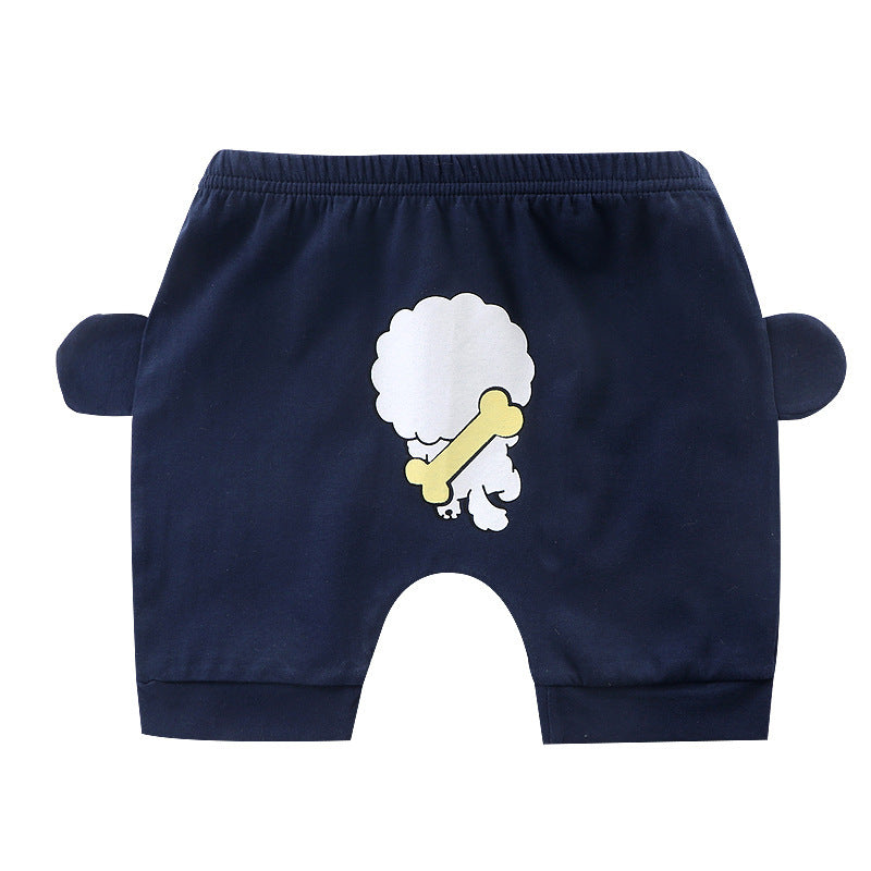 Toddlers Newborn Baby Fashion Girls Boys Casual Basic Print Loose Shorts