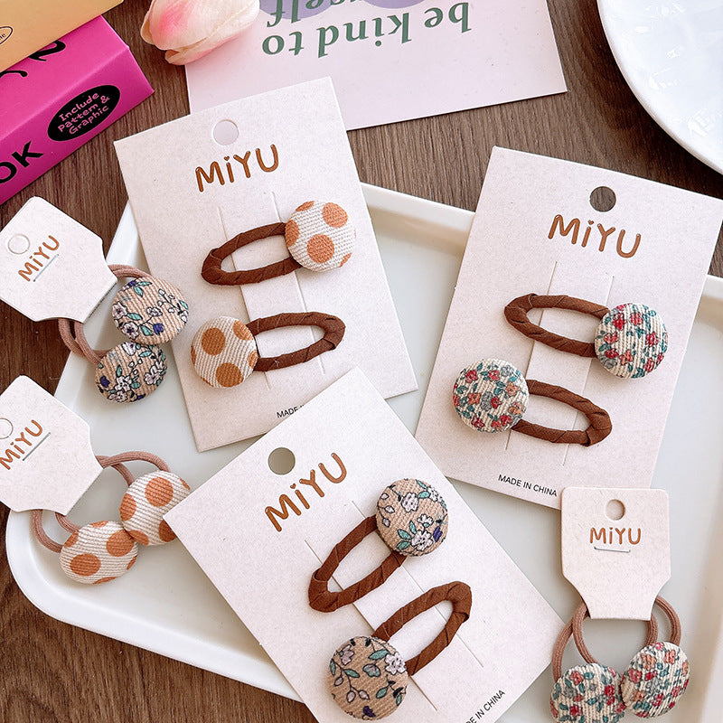 Kids Girls Sweet Cute Bow Hairpin