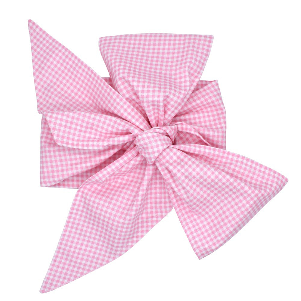 Newborn Swaddling Towel Bow Decorative Belt