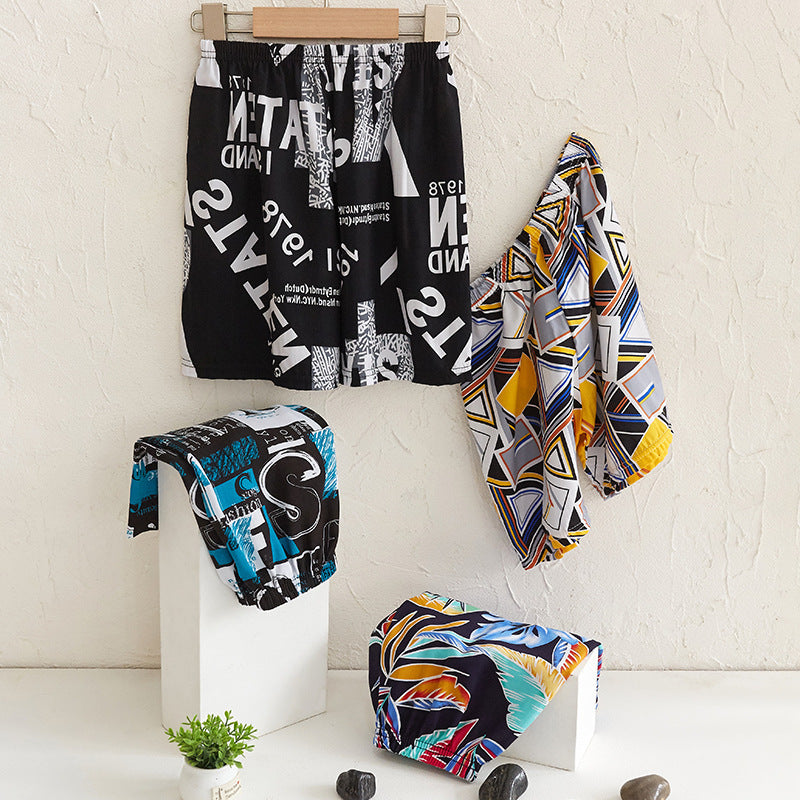Children Kids Baby Fashion Girls Boys Casual Basic Print Beach Shorts