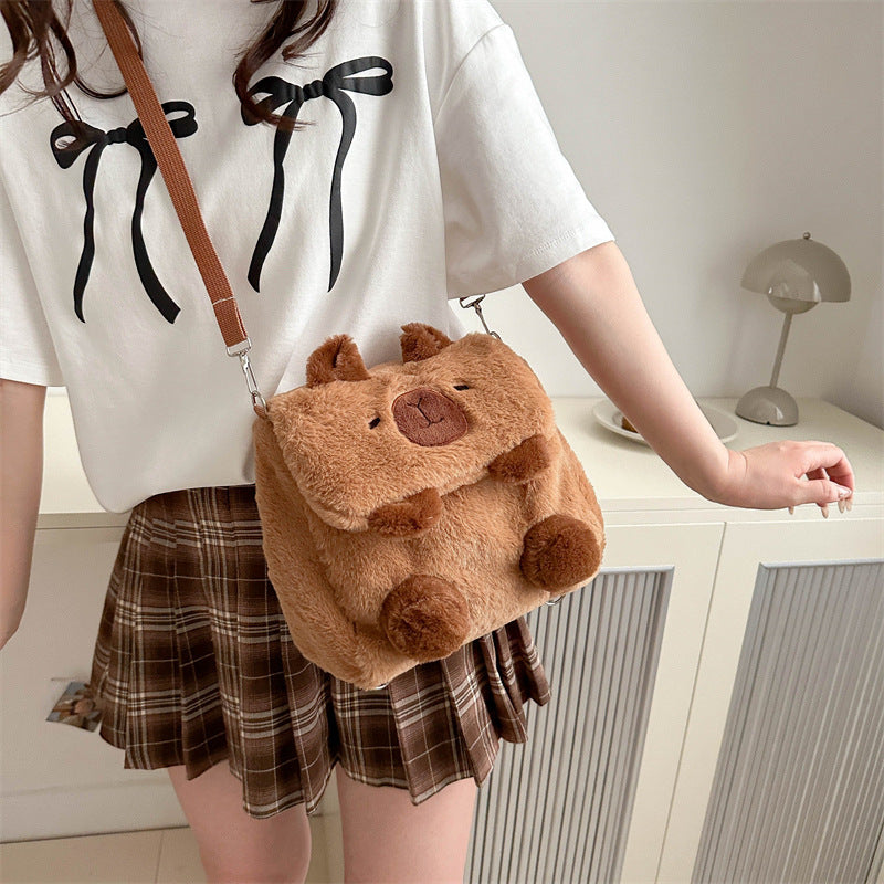 Children Cute Plush Backpack
