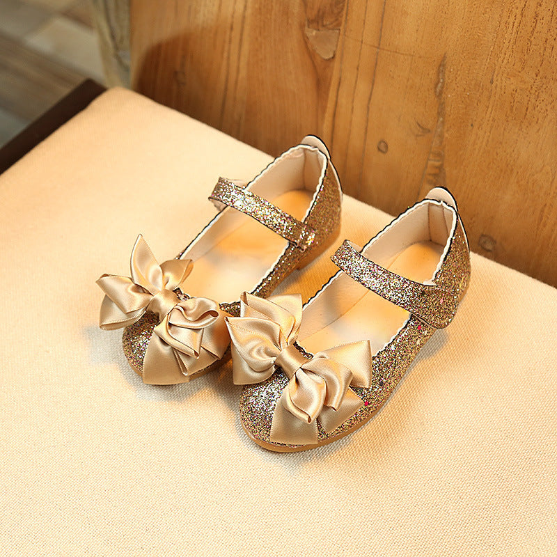 Girl'S Fashion Bow Princess Shoes