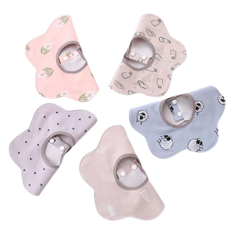 Baby Accessories Feeding Infant Towel Round Kids Scarf 360 Degree Baby Bibs Burp Cloths Saliva Towel Bandana