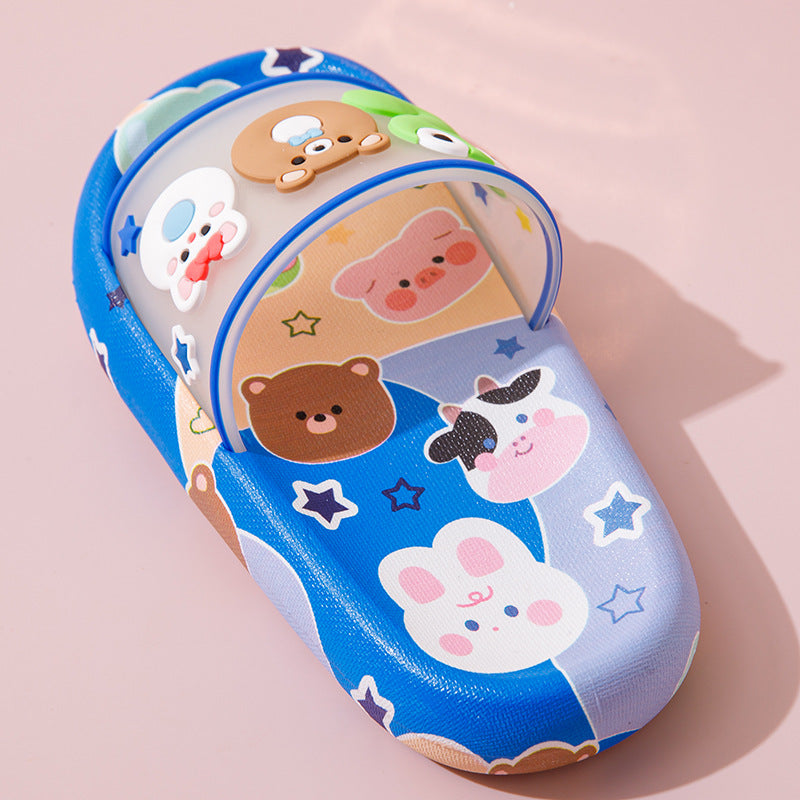 Summer Children Cartoon Slippers