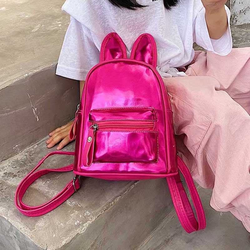 Kids Casual Cute Solid Color Backpacks Bag