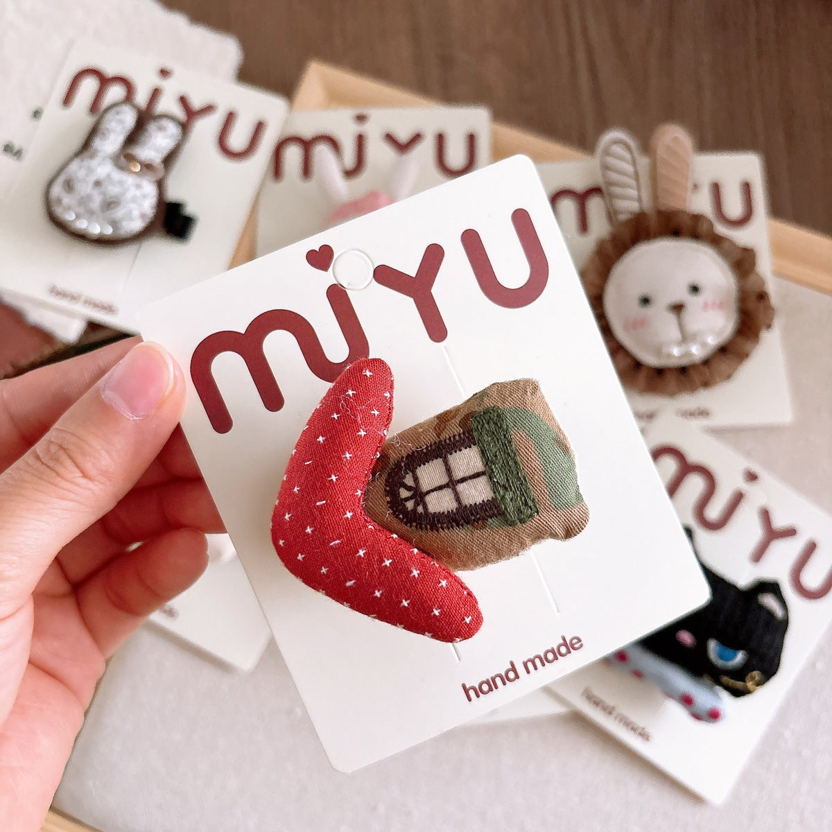 Kids Girls Sweet Cute Cartoon Hairpin