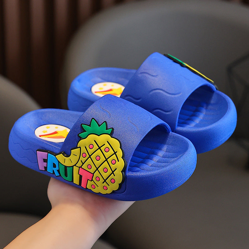 Kids Unisex Casual Cute Thick-Soled Flat Slippers