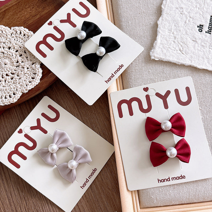 Kids Girls Sweet Cute Bow Hairpin