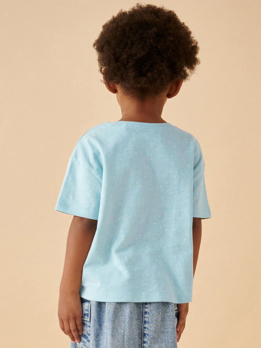 Kids Toddler Girls Casual Cute Short Sleeve T-Shirt