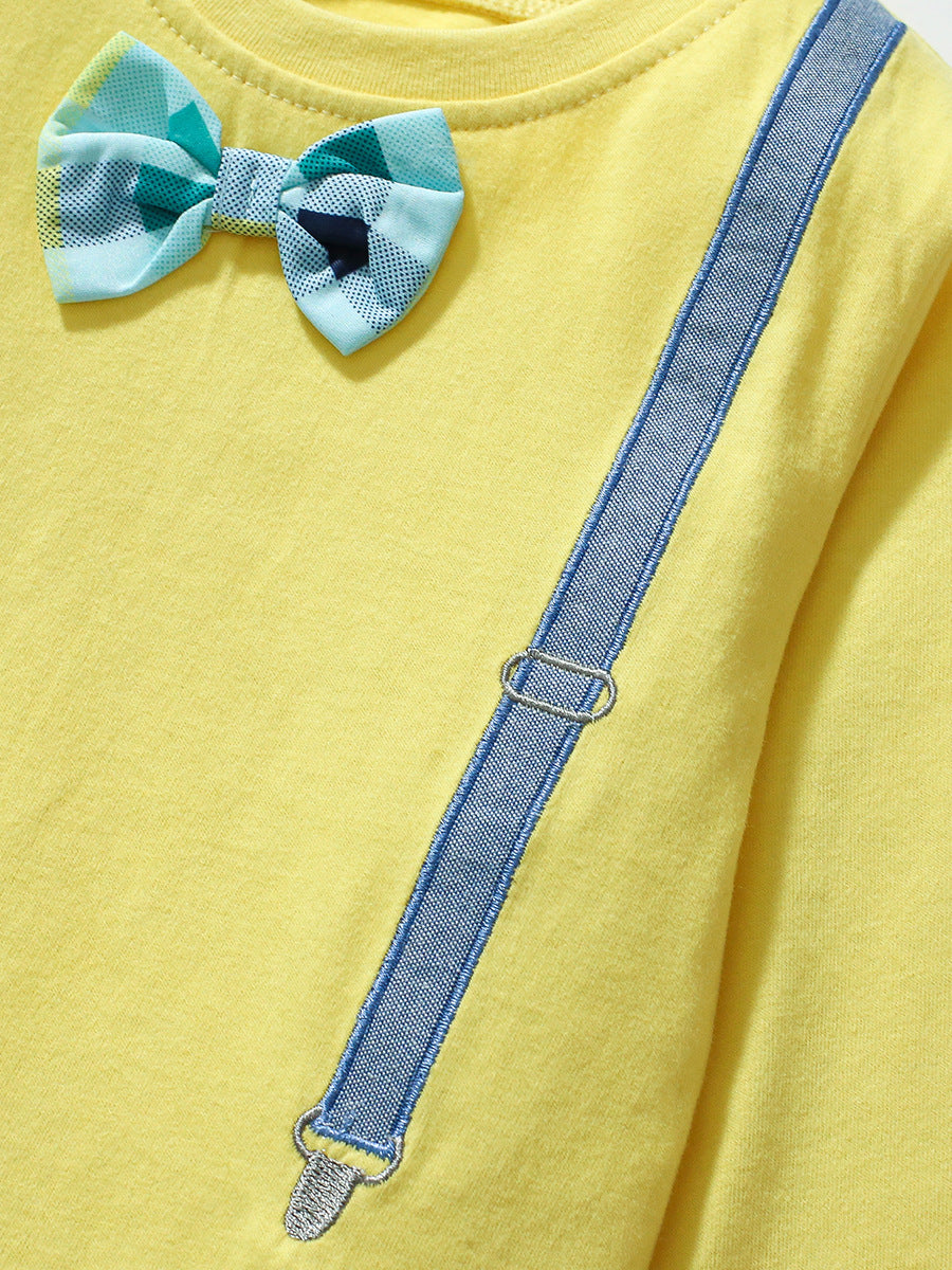 Kids Toddler Boys Casual Short Sleeve T-Shirt