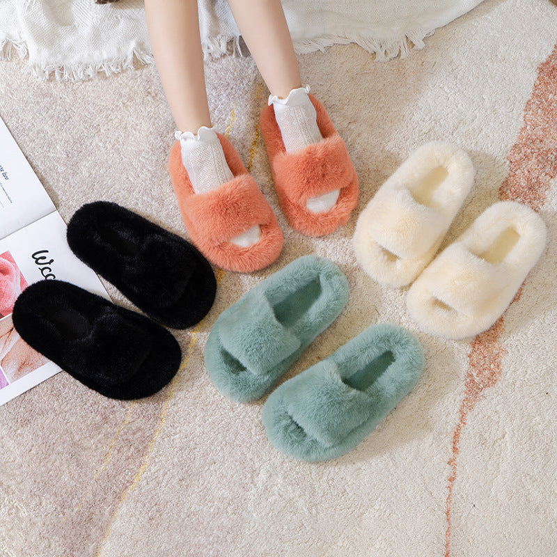 Children Kids Toddlers Girls Boys Fur Slippers