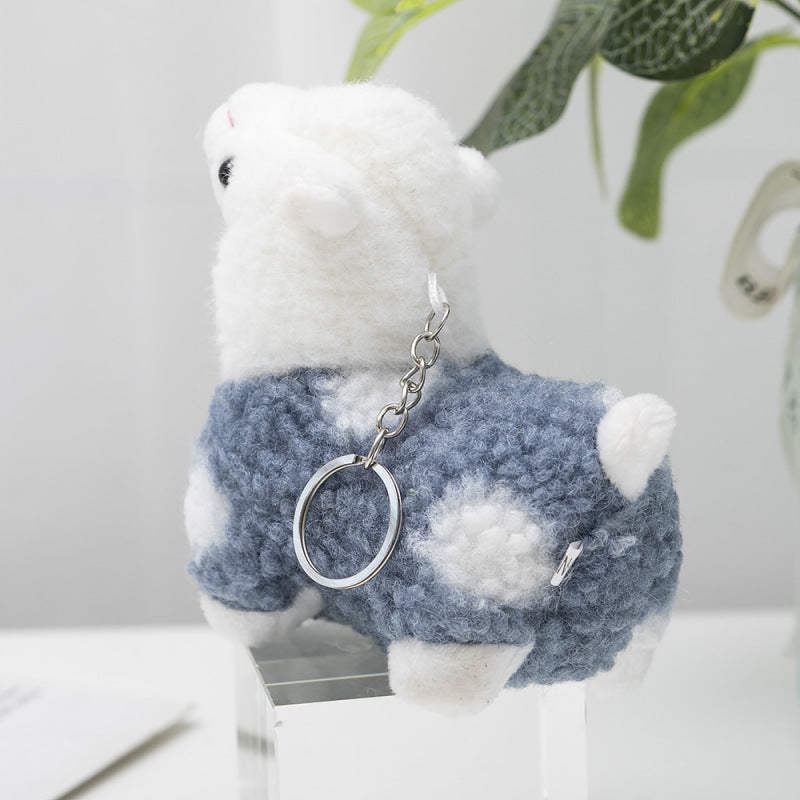 Alpaca Pendant Cute Cartoon Plush Toy Keychain