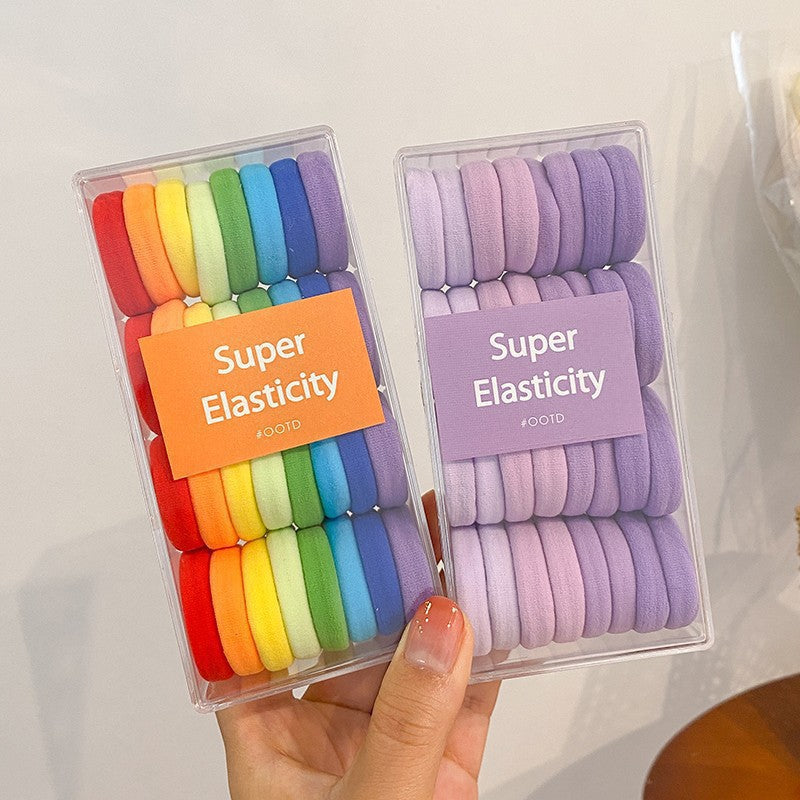 Children Fashion Multicolor Elastic Hair Accessories