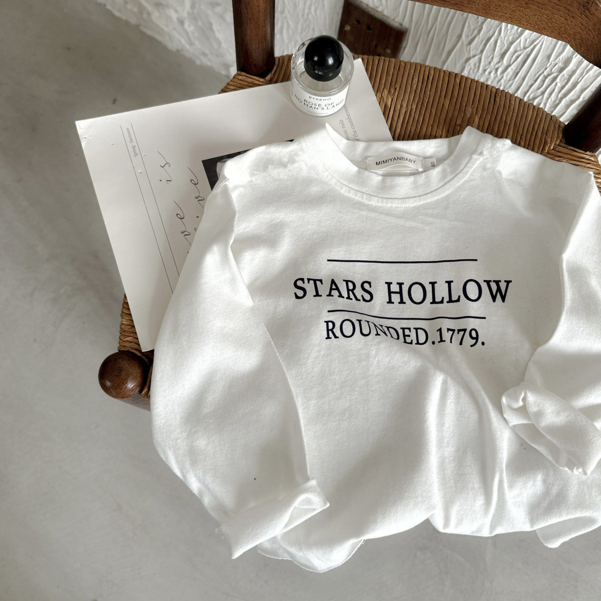 Kids Toddler Boys Fashion Casual Letter Print Long Sleeve T-Shirt