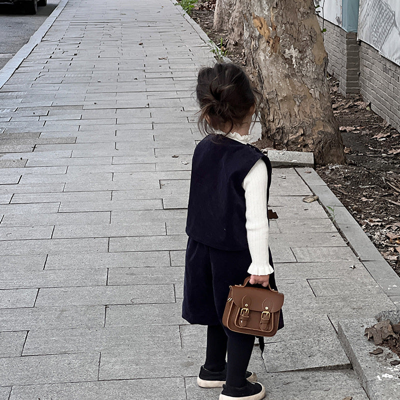 Kids Unisex Fashion Casual Cute Crossbody Handle Bag